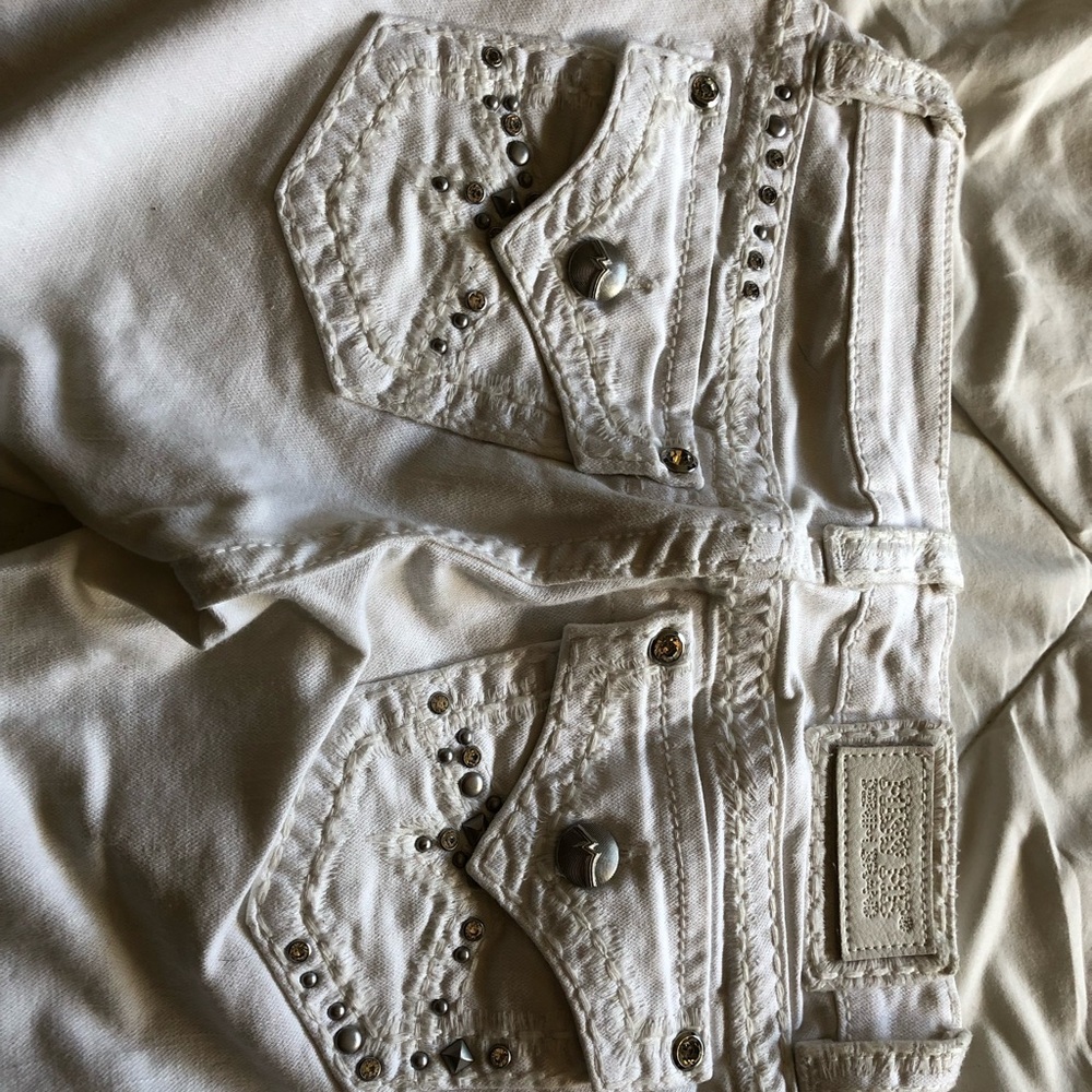 Miss Me, white Jeans - Picture 1 of 4